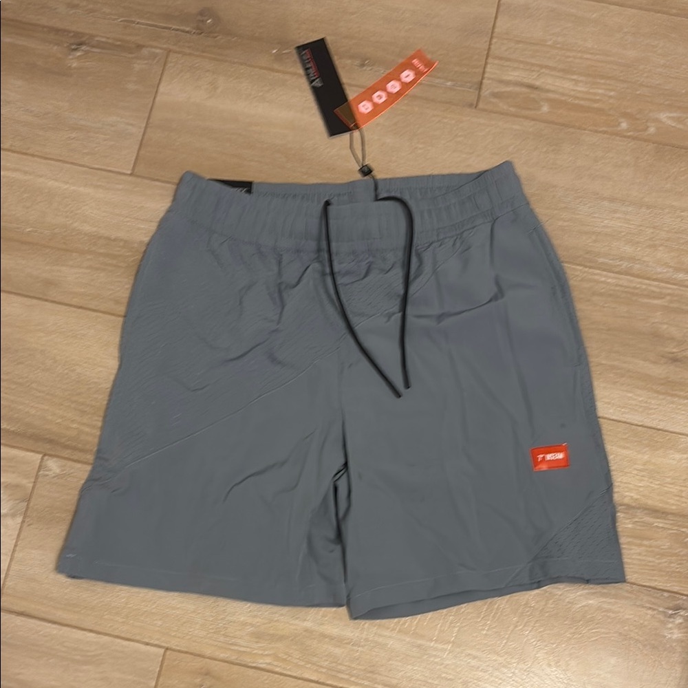 New with Tags Men's Thletex Gray Lightweight Athletic Shorts
